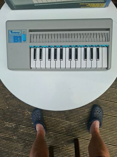 Bontempi B1 Organ Electric Organ Made In Italy Kids Vintage 1985