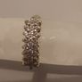 9ct gold and zirconium ring Image 2
