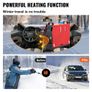 NEW SALE | Upgraded Diesel Air Heater 8KW Parking Heater, 12V All in One Diesel Fuel Heater with Blue LCD Display Remote Control Single Air Outlet Energy Saving Pump for Car RV Boats Bus Caravan Image 3