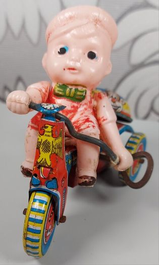 Vintage Japanese Tin windup toy
