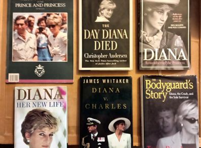 Six Princess Diana Books