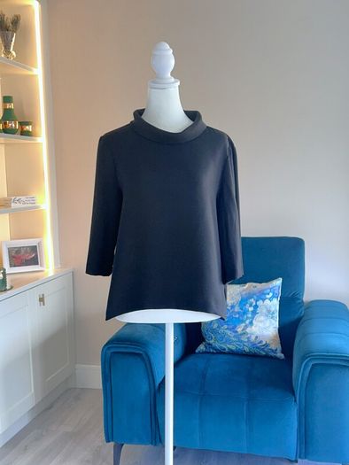 Ladies Black Blouse from River Island. Size UK 8 / EU 36