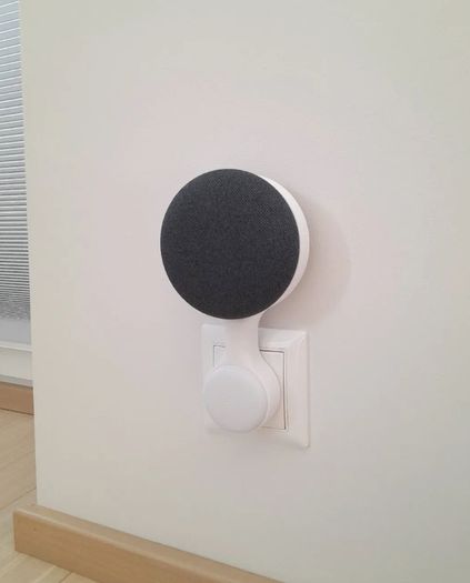 Google Nest Mini wall mount - socket holder