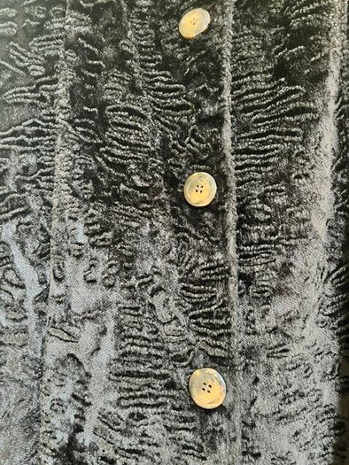 Per Una Marks & Spencer Long Velvety Sherpa Style Long Ladies Coat. In Very Good Condition. Made In Italy. Dark brown. Size Medium
