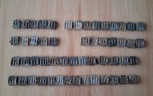 More than 50 vintage post bag lead seals Limerick  Cork Dublin Kilkee Kilrush