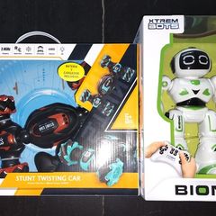 Toys Extreme Bionic Bot and Stunt Twisting car