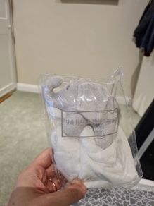 White Company Kimbo Elephant Comforter BNWT