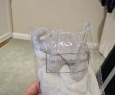 White Company Kimbo Elephant Comforter BNWT