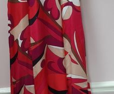 new designer maxi silk/cotton dress tags attached