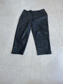 Mint velvet pleather barrel jean