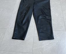 Mint velvet pleather barrel jean