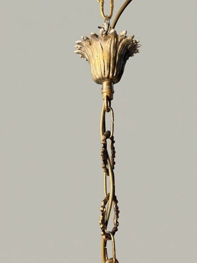 Stunning French Louis XV Style Brass Lantern