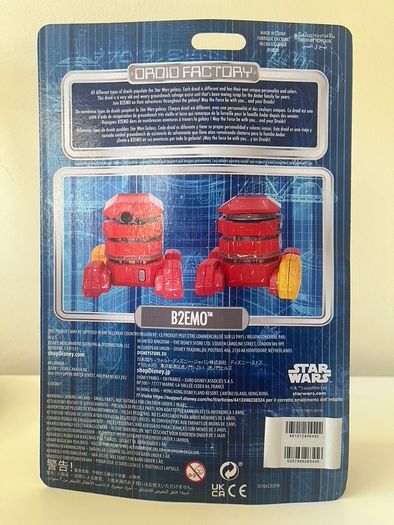B2EMO from Star Wars: Andor Disney Droid Factory