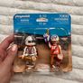 Playmobil Stuntshow Team Duo Pack Stuntmen Figures 70692 Please see photos Image 5