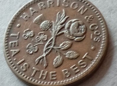 Ireland Harrison & Co of Kingston & Dalkey Farthing Token
