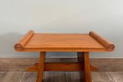 Small wooden side table
