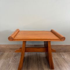 Small wooden side table