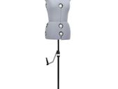 Adjustable Dress Form Female Grey M Size 40-46
