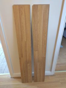 Laminate floor boards