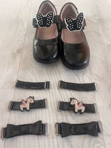 lelli kelly black patent shoes