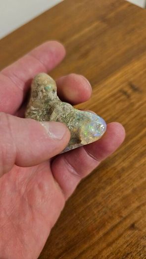 203Ct African Polished Welo Opal Nugget Specimen Carved