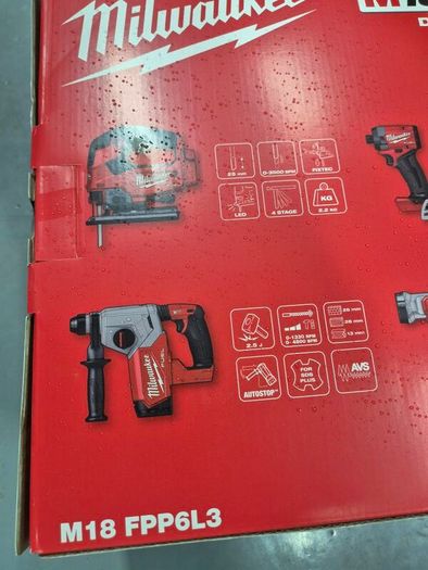 Milwaukee M18FPP6L3 Fuel 6 Piece Tool Kit