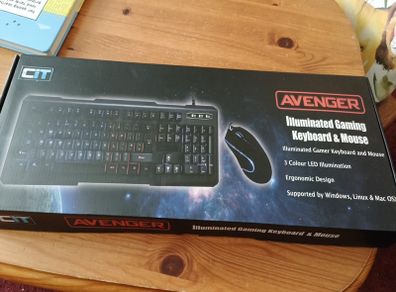 CIT Avenger Gaming Keyboard and mouse