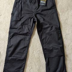 Men's Cargo Work Trousers | Black & Navy