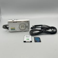Nikon Coolpix S3300 16MP Digital Camera Silver - Full Kit