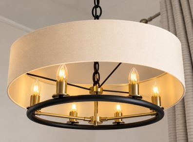 Hudson Large 6-Light Pendant