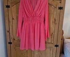 In The Style Coral Pink Dress