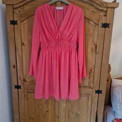 In The Style Coral Pink Dress