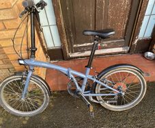 btwin foldable bike