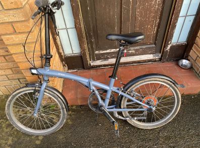 btwin foldable bike