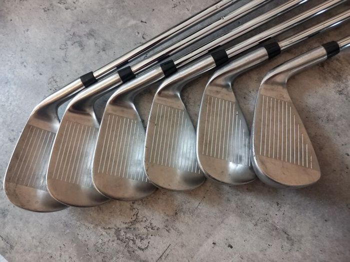 McGregor golf irons..Left handed clubs