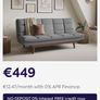 2 seater sofa bed Image 6
