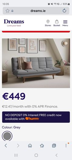 2 seater sofa bed
