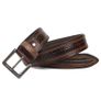 Premium Genuine Leather Belt Stylish Vintage Designer Belt Durable Formal & Casual Waist Belt Image 8