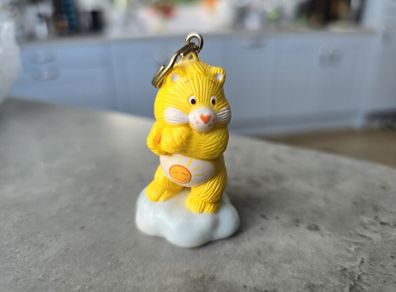Keyring Funshine Sunshine Carebear Mini Figure 1985 Kenner A.G.C.
