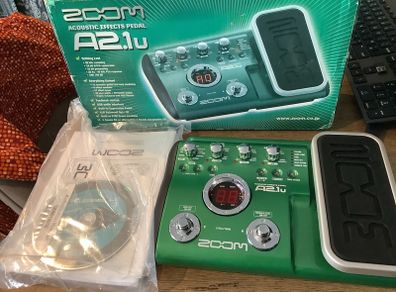 ZOOM A2.1u acoustic multi-effects processor and USB audio interface