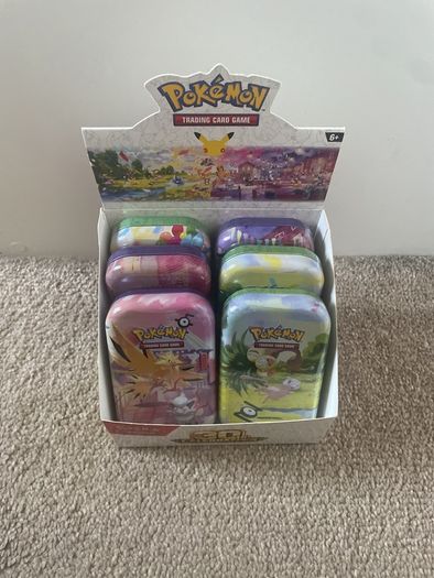 Pokemon 30th Celebrations Mini tins