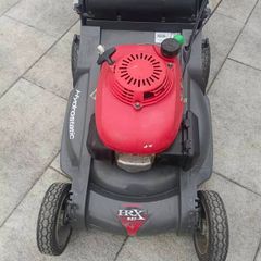 READ THE AD, Before you make an offer.   Honda HRX537 self drive lawnmower with 23 inch mulching plastic deck for parts or repair. The engine is a bit noisy. The rest is 100 %  Blade engaging 100% Self drive 100%
