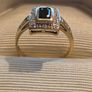 9ct Gold and Sapphire Ring Image 4