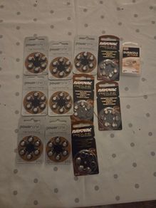 Hearing aid batteries 312