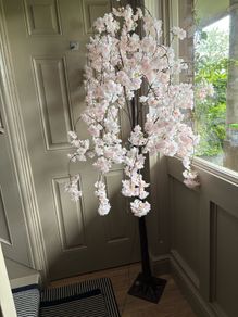 New XL 210cm high fully lit hanging blossom tree