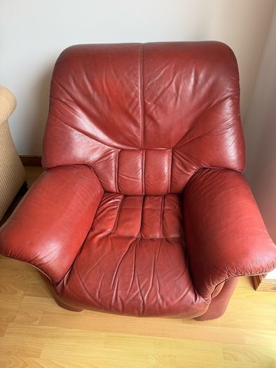 FREE leather armchair in perfect condition FREE