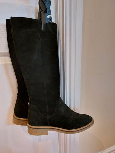 Van Dal- Black Suede Boots- size uk 6/eur39