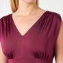 Women's long dress with V-neck and A-line from Comma, size M (EU 38). Image 2