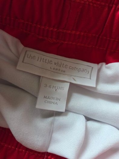 3-6m, With Tags The Little White Company Swimming Trunks