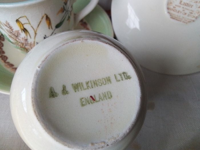 Odd Coffee Cups + Saucers